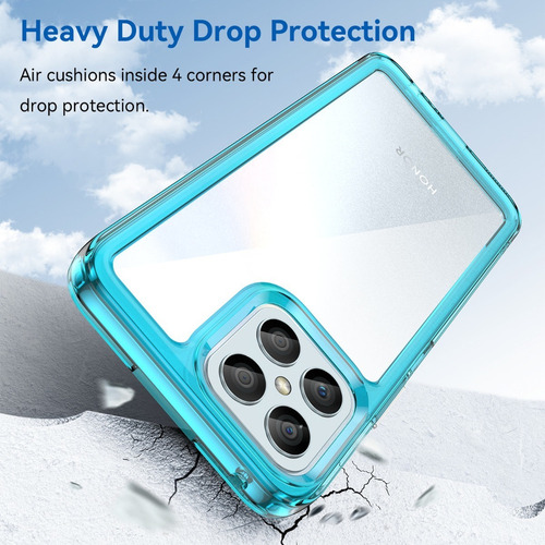 Jidihu Capa Para Honor X8 Transparente Anti-queda