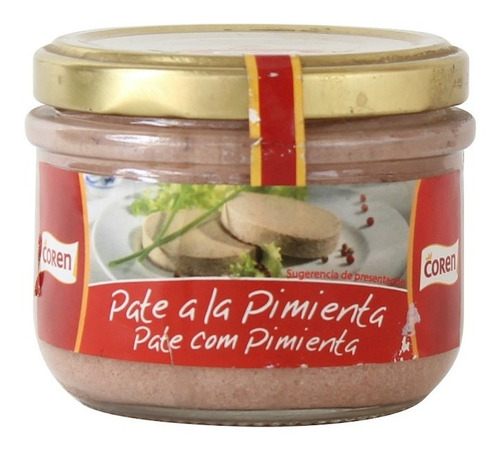 Paté De Cerdo A La Pimienta 125g Coren, España