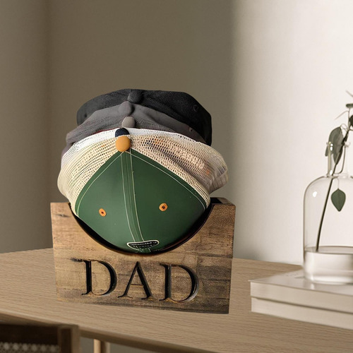 Capas De Madera Organizador De Gorros Padre Día De Regalo