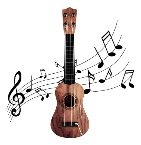 Ukelele Hawaiano De 21 Pulgadas, Ukelele De Escribe Un