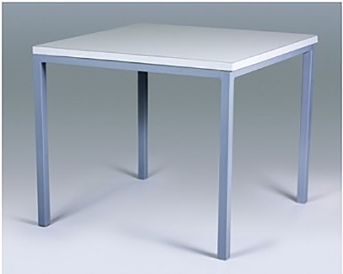 Mesa Para Refeitório Quadrada Em Fórmica 80 X 80