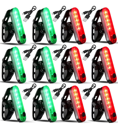 12 Luces De Navegación Para Barco A Batería, Luces De Kayak