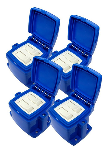 Caja Capsulada Exterior Exultt 2 Puntos Pack X4 Tecnopoint 