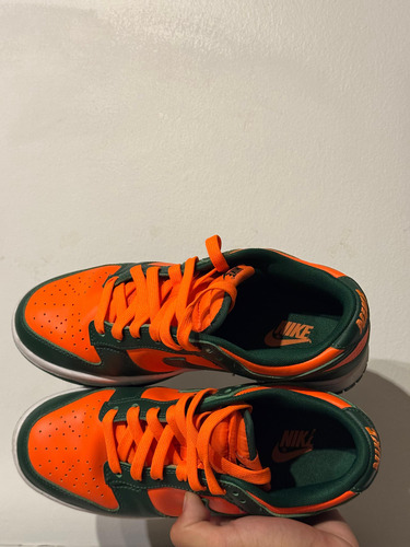 Nike Dunk Low Miami Hurricanes Originales (Usado)