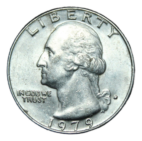 Np* Moneda Usa Quarter Dollar 1979 - Letra D - Km 164a (Usado)