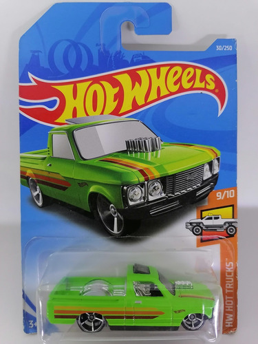 Hot Wheels Custom 72 Chevy Luv Camioneta Verde 30/250