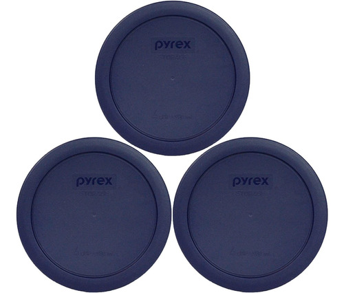 Almacenamiento 4 Copas Redondas Pyrex Cobertoras Para Cuenco