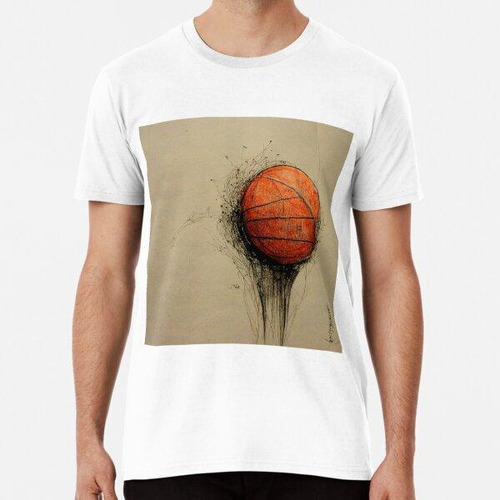 Remera Batidor De Baloncesto, Mínimo Algodon Premium