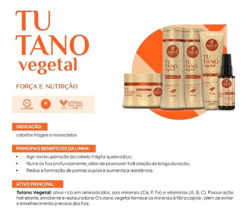 Kit Haskell Shampoos 1 Litro - Tutano, Mandioca E Quina Rosa