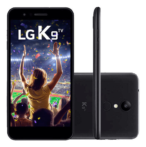 LG K9 16gb C/ Tv Digital Rede 4g 2 Chip Preto - Excelente (Recondicionado)