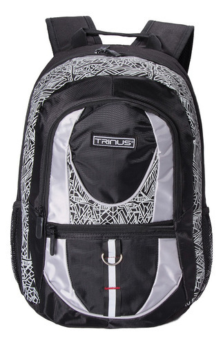 Mochila Bolsa Masculina Notebook Impermeável Reforçada Cor Branco