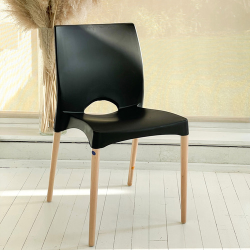 Sillas Cannes Nordicas Patas De Madera X4 Gardenlife.