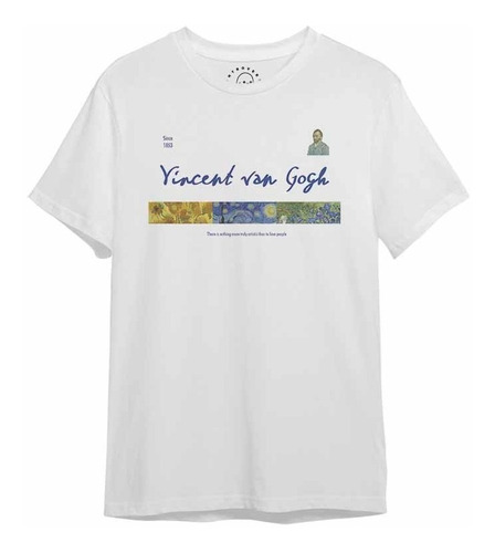 Polera Van Gogh Blanca