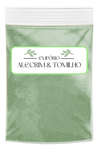 Argila Verde Em Pó 1kg Facial Máscara Premium Tipo de pele Todo tipo de pele