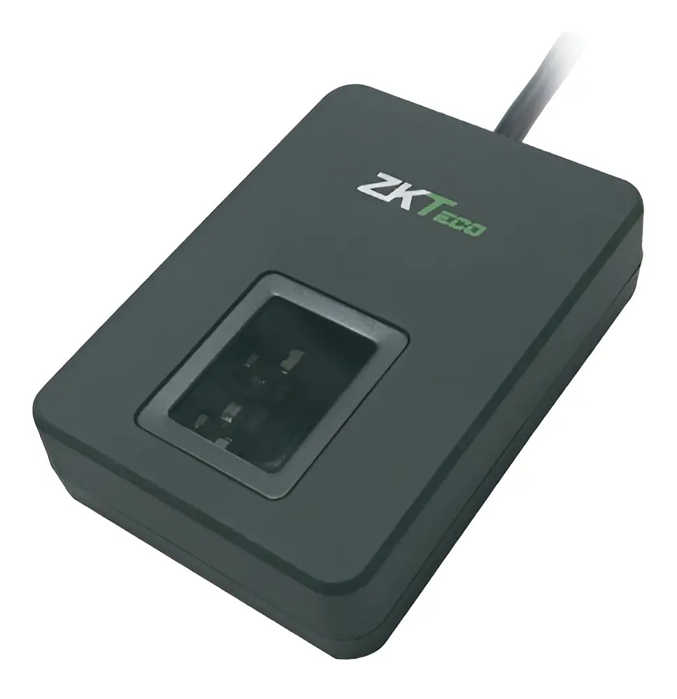 Zkteco ZK9500 lector enrolador de huella digital conexión de alta velocidad USB 2.0 LED indicador de estado