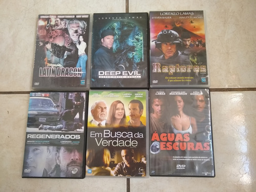 Lorenzo Lamas - 06 - Dvds - Original - Raro (Usado)