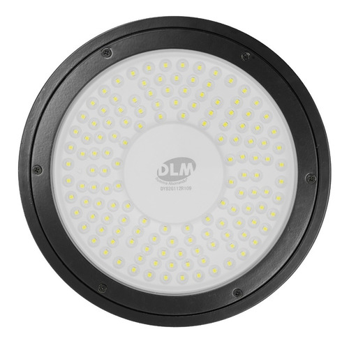 Campana Ufo 150w 6500k 14250lm Carcaza Negra Tecnoled Dlm