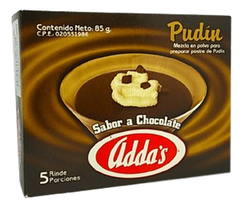 Pudin Sabor A Chocolate Adda´s 85gr