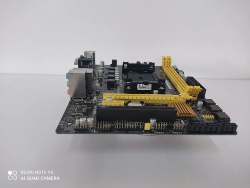 Placa Mãe Amd Asus Modelo A58m-a/br - Usada - Sem Espelho