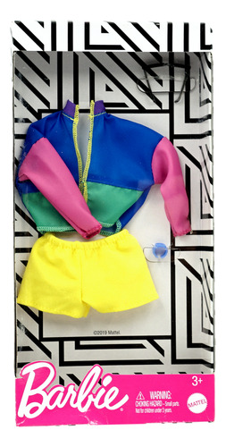 Barbie Fashion Colorful Jacket & Skirt Outfit Set 2019