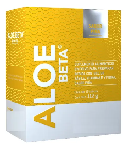 Aloe Beta Piña Supreme Caja Con 16 Sobres | MercadoLibre