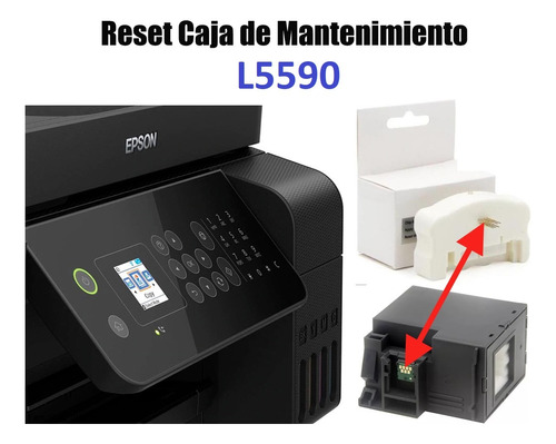 Reset Caja Mantenimiento Ep L5590 Xp4100 Wf2830 Wf2850 C9344