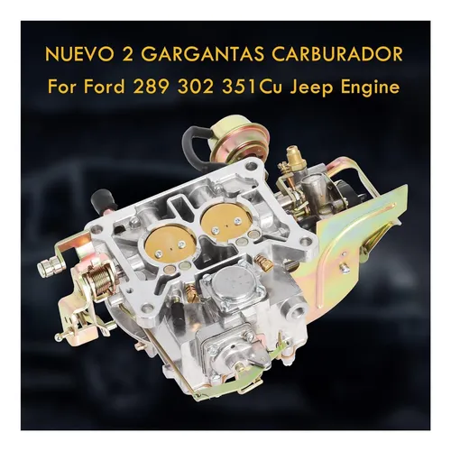 Carburador De 2 Gargantas Para Ford V8 302 Oe A800 2100 2150