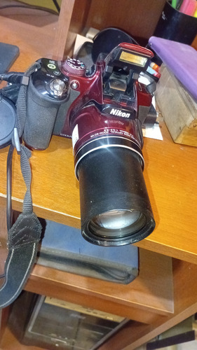 Nikon Coolpix P610 Cámara Compacta Roja 16 Mpx Rojo (Usado)