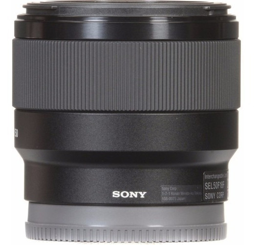 Lente Sony Fe 50mm F/1.8 - Sel50f18f - Loja Platinum