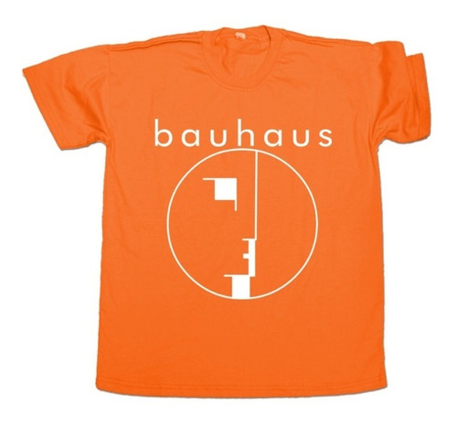 Remera Bauhaus Logo Banda Unisex Algodón Rock Post Punk