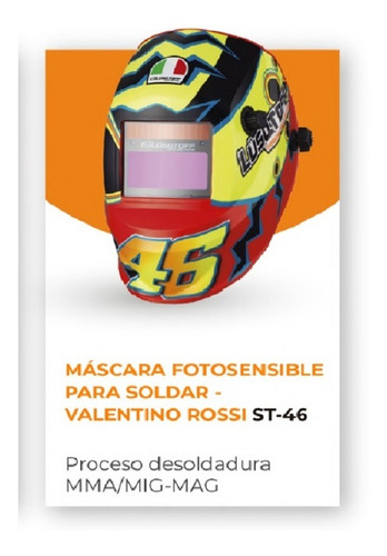 Mascara Fotosensible Automática Careta Soldar Lusqtoff St-46