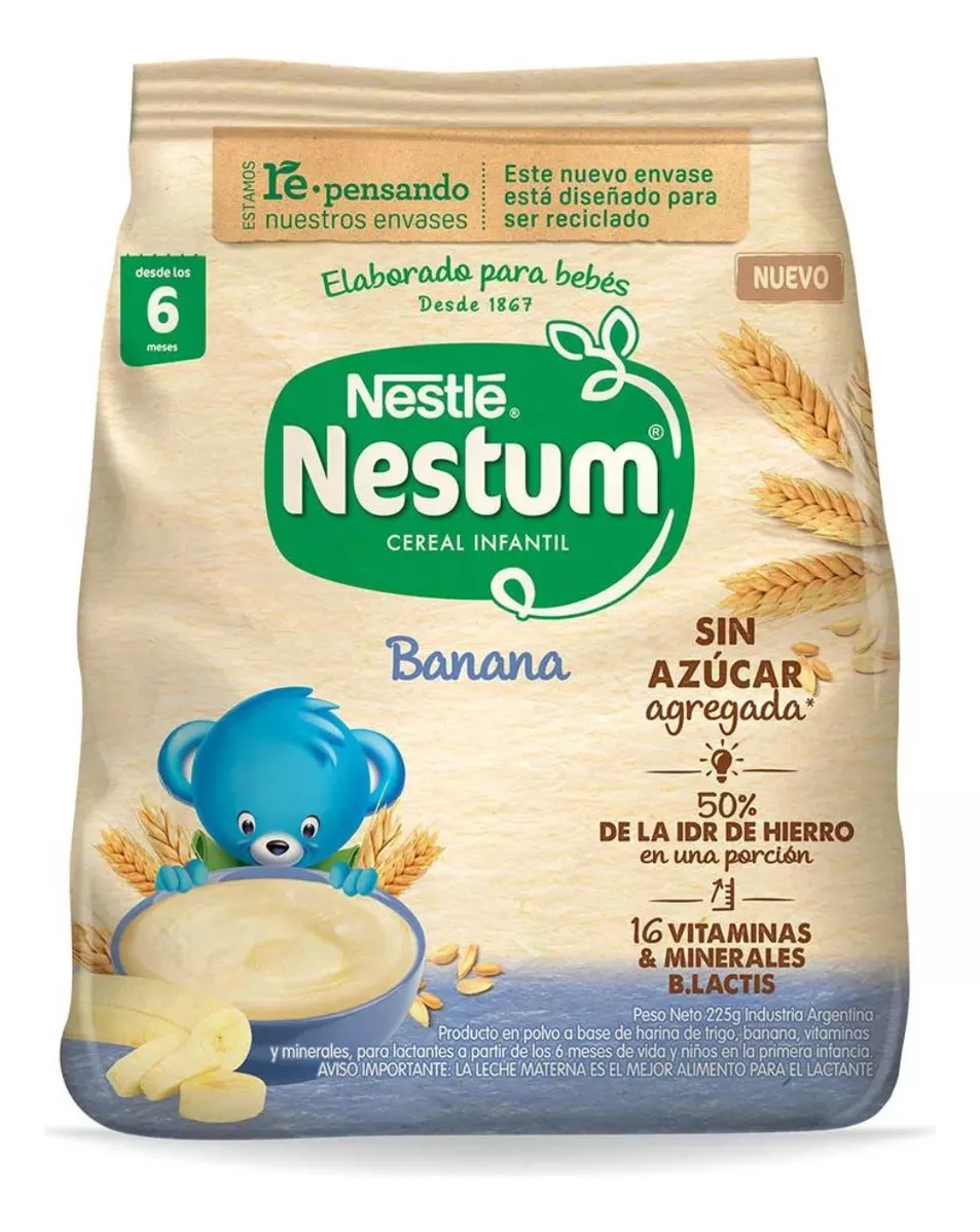 Tercera imagen para búsqueda de alimento para bebe nestle nestum