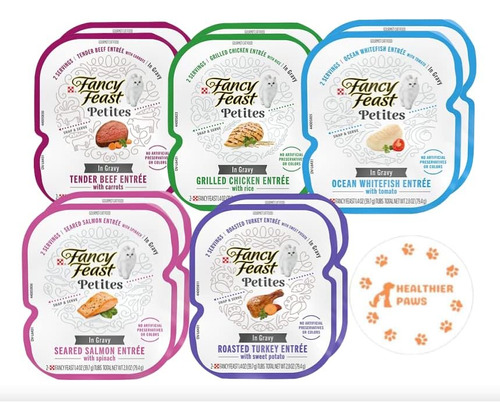 Fancy Feast Gourmet Petites In Salsa Alimento Humedo Para Ga