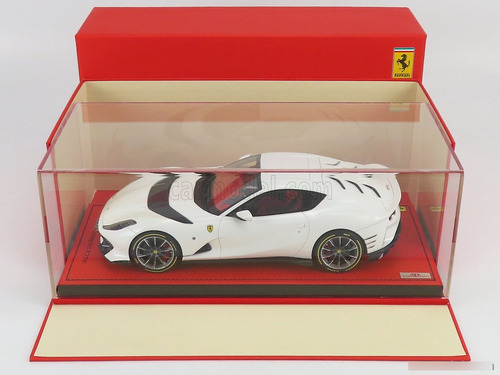 Ferrari 812 Competizione Branca 1/18 Mr Miniatura