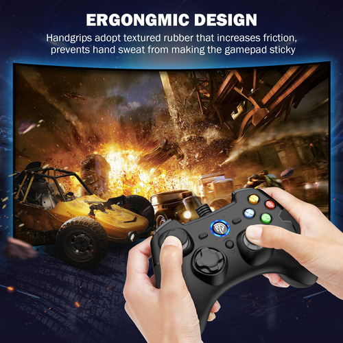 Easysmx Esm-9100 Gamepad Con Cable Para Pc/ps3, Etc.