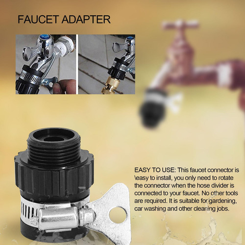 Adaptador De Grifo Para Conector De Manguera Adaptador De Gr