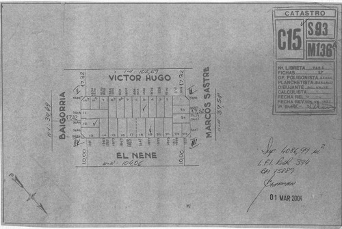 Venta Lote Monte Castro 8,66 X 12 Usab 0