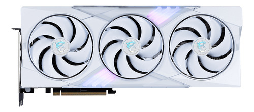 Placa De Video Nvidia Geforce Msi Rtx 5070 Ti Gaming Trio Oc White 16gb Gddr7 Dlss4