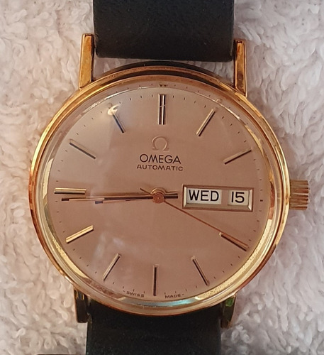 Relógio Ômega Automatic De Ouro