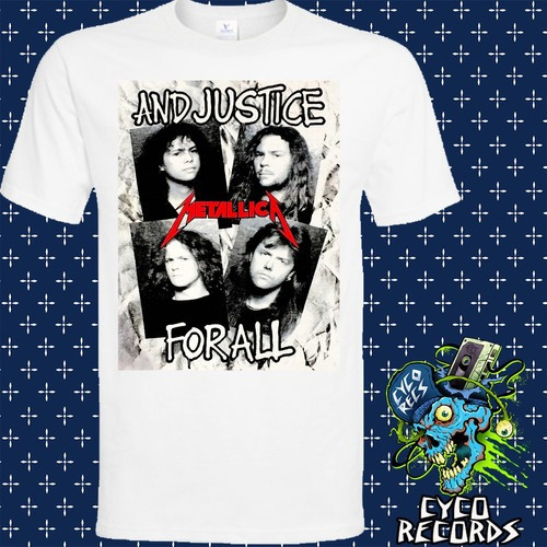 Metallica -  And Justice 4 Faces - Metal - Polera- Cyco Reco