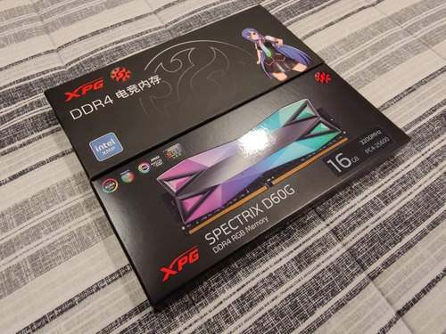 Imagem 4 de 4 de Memoria Ram Ddr4 Xpg Spectrix D60g 16gb 1x16gb 3200mhz Cl16