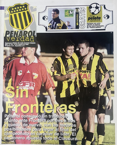 Peñarol Verdad, Nº 36 Revista, Carlos Bueno,  Ex5