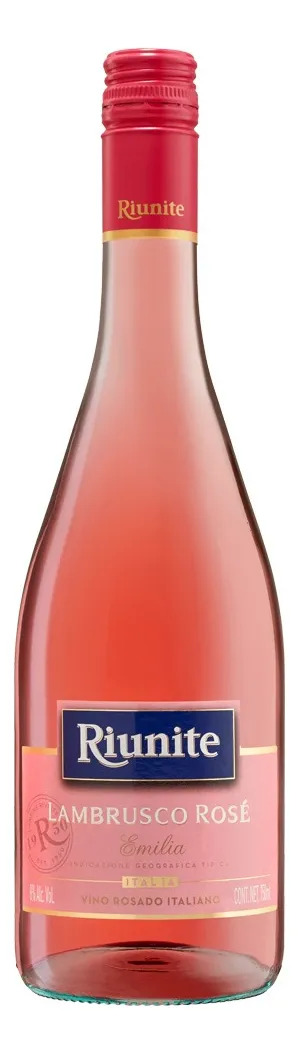 Vino Rosado Italiano Riunite Lambrusco Rosé 750ml