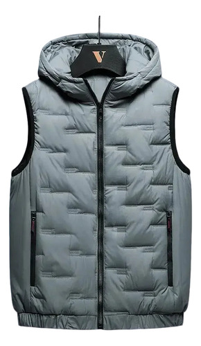 Chaleco Polar Plus Size Mex-chi-col: Capucha, Sin Manga