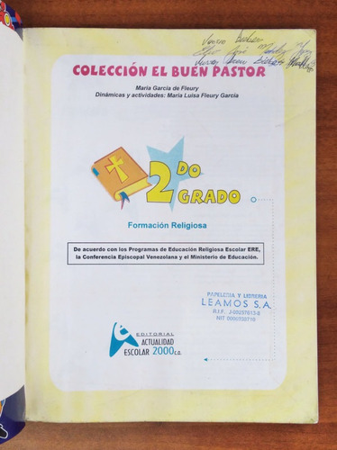 Colección El Buen Pastor 2do Grado / María García De Fleury