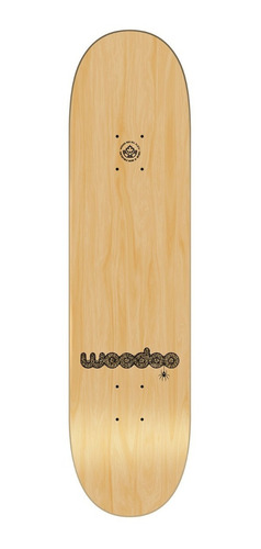 Imagen 2 de 2 de Tabla De Skate Woodoo Bh Araña-sk10001711-verde
