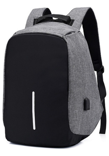 Mochila Antirrobo Usb Notebook Impermeable Litros Anticorte 