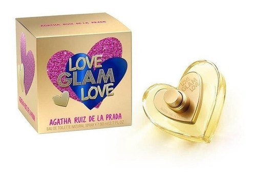 D Agatha Love Glam Love 80ml Edt Original 