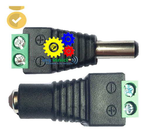 Balun Pasivo Con Cable De Video Bnc A Utp Cctv Camaras