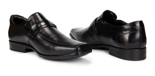 Imagem 3 de 5 de Sapato Social Masculino Jota Pe 71727 Couro Pelica